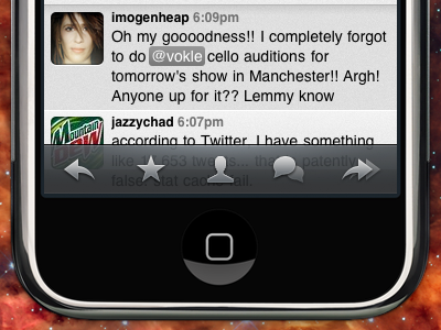 Beak for iPhone: Tweet Actions beak iphone twitter ui