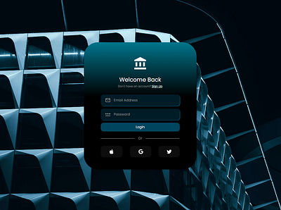 Modern Login Interface: Sleek, Secure, and Intuitive 3d app design graphic design login ui ux