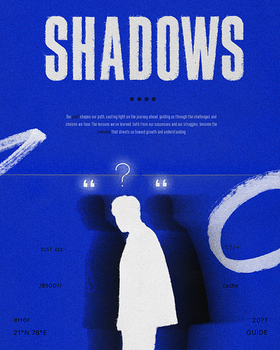 SHADOWS | Conceptual Poster Art branding conceptual art graphic design poster poster design