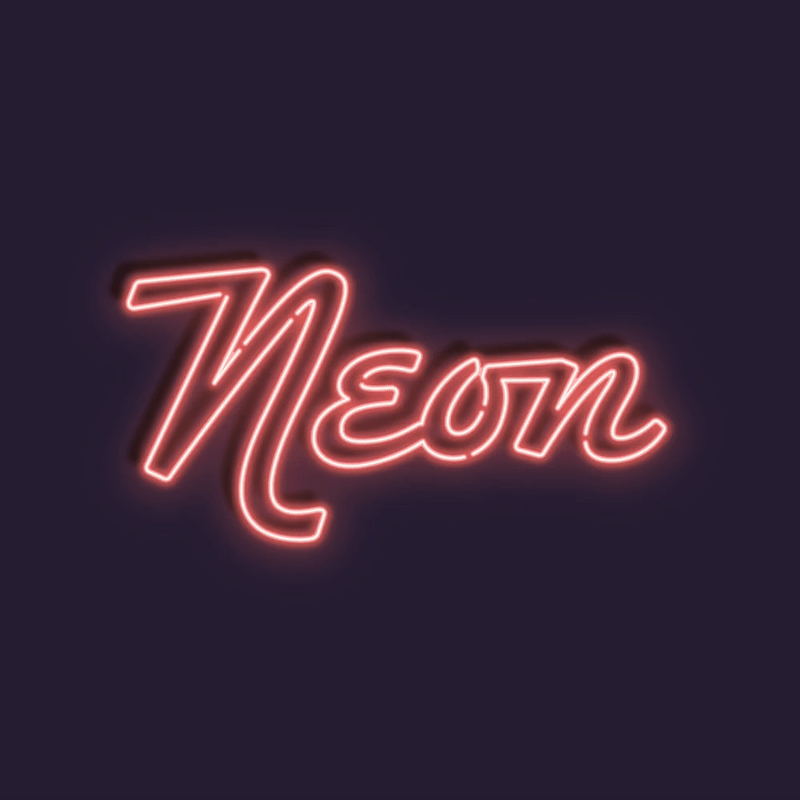 NEON Graphic Style dan kuhlken dkng dkng studios graphic style illustrator lettering nathan goldman neon script type typography vector