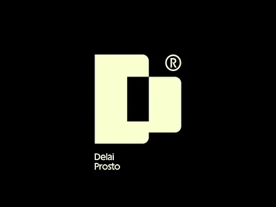 Delai Prosto — logo branding design graphic design identity logo russian