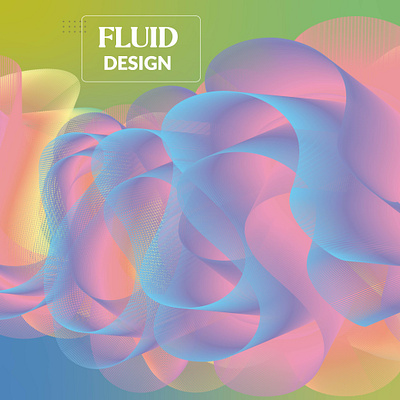 Fluid Design design flued background