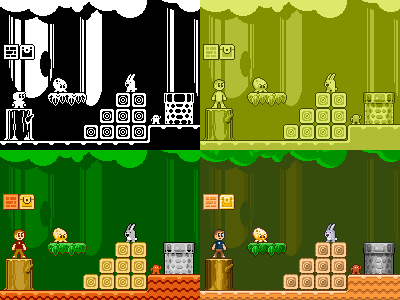 Revised Woods (All Resolutions) 16bit 2bit 4bit 4up 8bit bitman gaido game grimp iphone mimeo woods