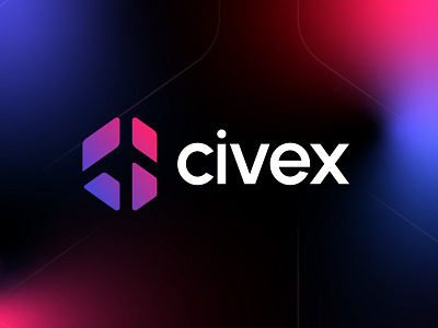 Civex Logo Design | Modern Technology Branding a b c d e f g h i j k l m blockchain brand identity branding c logo crypto defi digital finance fintech futuristic logo logo design logo identity logotype marketing agency modern logo technology token web3