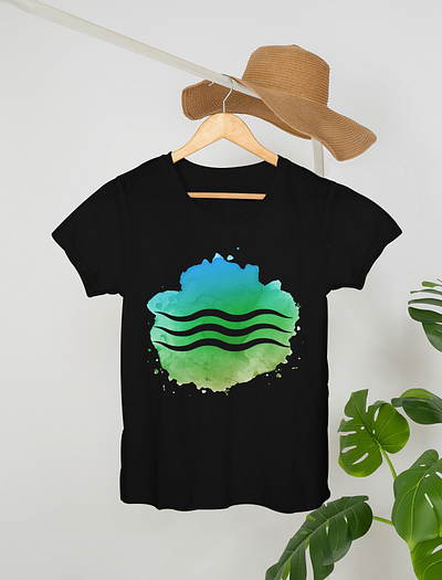T Shirt Mockup - Zodiac Signs : Aquarius adobe illustrator adobe photoshop aquarius creatives graphic design illustrations tshirt designing tshirt mockup zodiac sign tshirts zodiac signs