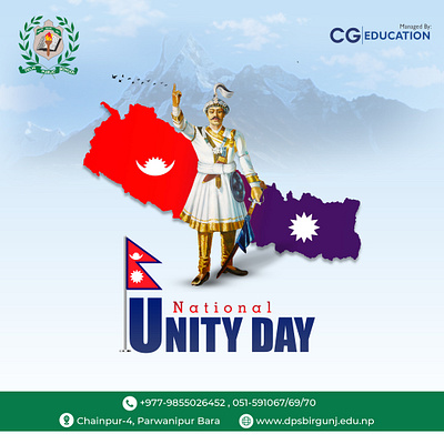 National Unity Day graphic design