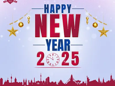 Happy New Year graphic design