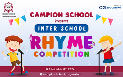 Inter School Competition graphic design