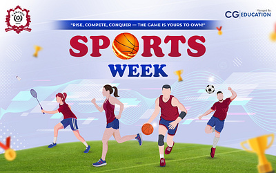 Sports Week graphic design