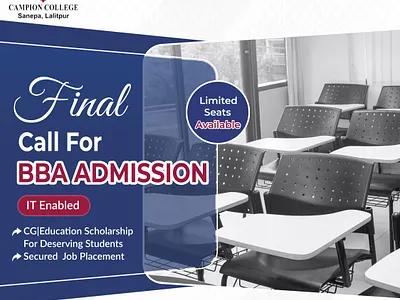 Final Call Admission graphic design