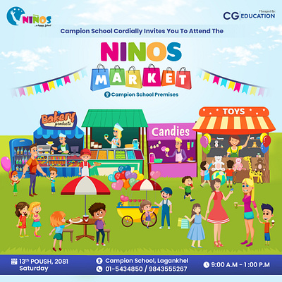 Ninos Market Design graphic design