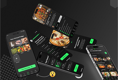 Kitchen App IFood > Figma UX/UI Design aplication app app design appdesign design figma figma design mobile mobileapp prototype ui uidesign ux uxdesign