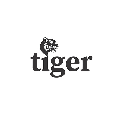 Tiger logo 3d animation branding graphic design logo motion graphics ui