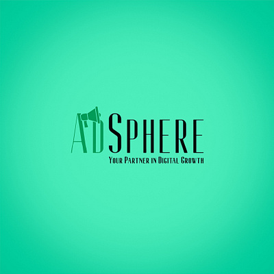 AD SPHERE Concept Logo 3d animation branding graphic design logo motion graphics ui