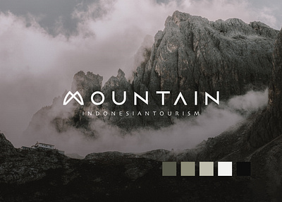 Mountain Logo brand identity branding design logo indonesia latter m logo logo design modern logo mountain mountain logo popular logo