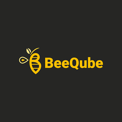 Minimalist logo , BeeQube logo abstract logo bee concept bee logo beeqube logo branding clean logo design creative bee creative branding elegant logo design geometric logo graphic design insect logo logo minimalist logo minimalistic modern logo nature logo professional logo simple logo yellow design