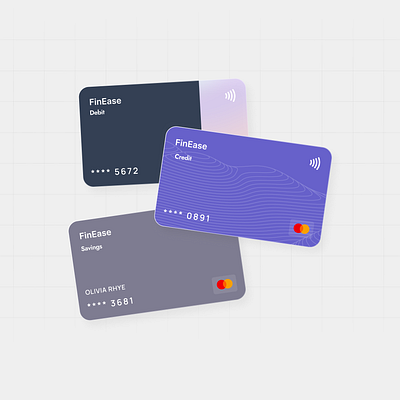 Bank cards bank design finance illustration mobile app mobile design product design ui ux uxui