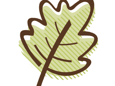 Leafy illustrator leaf logo