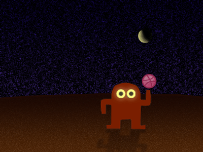Bit Man bitman doubledribbble rebound space