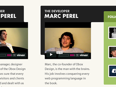 Team Page Experiment about us obox themes wordpress
