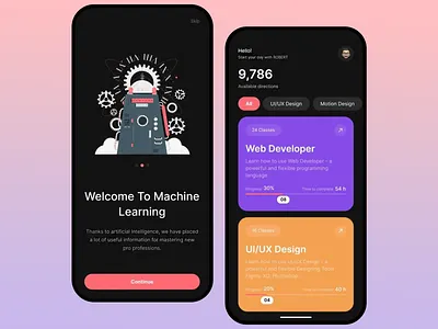 LearnSphere - AI powered Learning Application app app design app interface course digital education education learning platform mobile app mobile app interface modern education app personalized learning personalized study app progress tracker smart learning tools study tool study tracking app tool ui ux ux ui design
