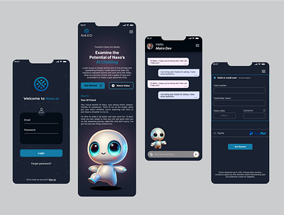 UI UX of AI Chatbot