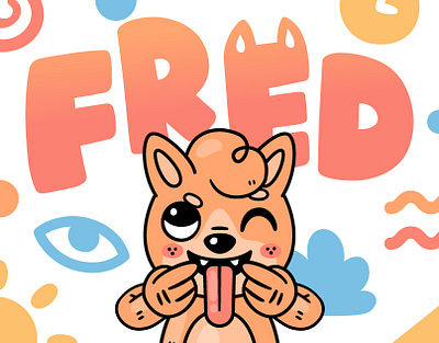 Fred, The Fox character character design characterdesign colorful emoji emotion fox icons illustration mascot mascot logo vector