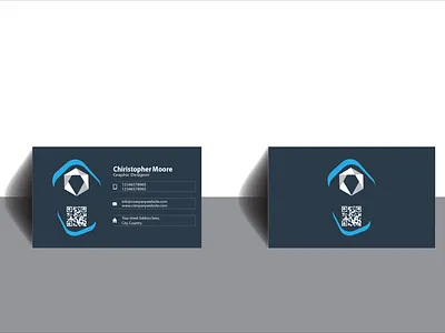 Clean Business Card business card card card design name card
