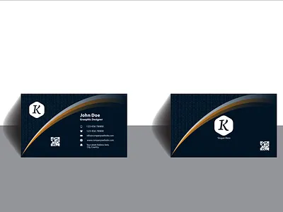 Created with a clean and elegant design business card card design clean business card name card