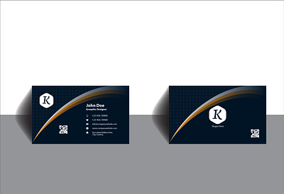 Created with a clean and elegant design business card card design clean business card name card