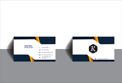 Clean Business Card is created with a clean and elegant design business card card card design design introduction card name card