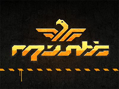The plot thickens. black brand eagle earth logo yellow