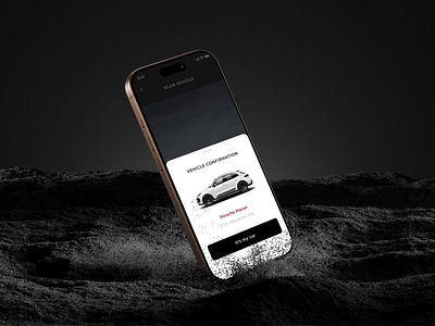 Porsche App | Elevating the accessory buying experience app car dark design graphic design luxury luxurylifestyle modern porsche scan ui ux vehicle