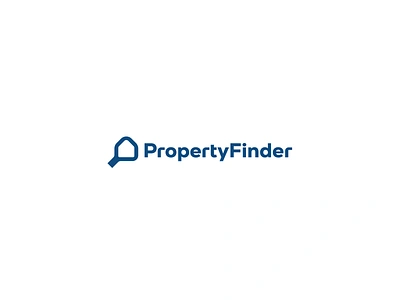 Property Finder Logo branding find finder finding furniture home house housing identity illustration living logo loupe minimal property real estate realestate search simple space