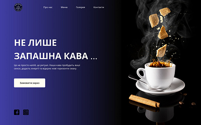 Coffee design typography ui ux