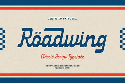 Roadwing automobile font automotive font badges classic classic car motorcycle motorcycle font retro retro car retro font retro script vintage vintage billboards vintage font