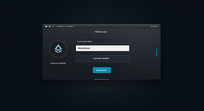 web3 login interface login ui ux web3