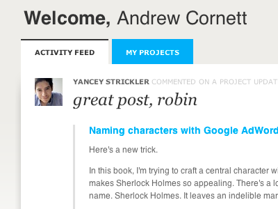 Another round blue kickstarter ui web
