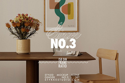 GINGER NO 3 Frame Mockup Set frame frame mockup mockup mockup up poster mockup