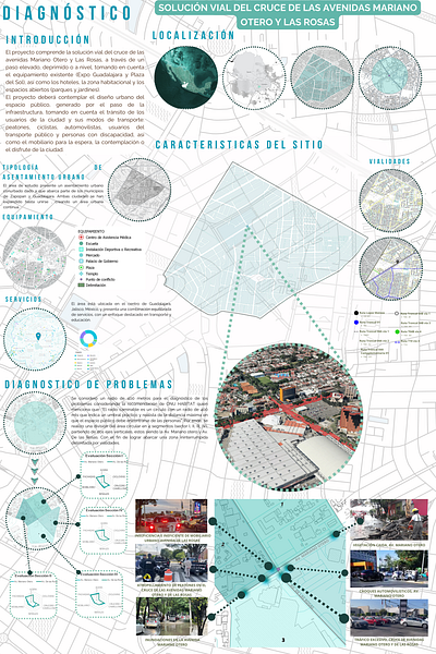 Lámina de Diagnostico Espacio Público architecture arquitectura desing graphic design illustration ilus