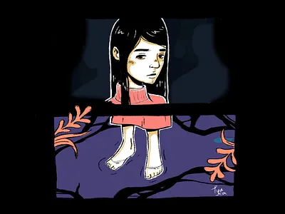 Fish on A Pond 2d animation animation character illustration traditional animation