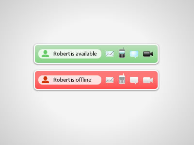 Contact Hover fireworks hover icons ui