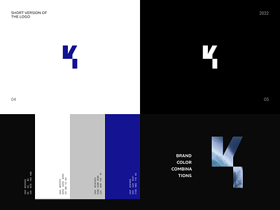 K/ Short version of the logo branding graphic design logo typography