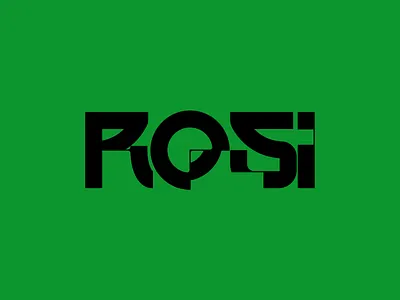 ROSI/ Logo for a designer brand branding graphic design logo typography
