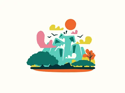 La Fortuna | Moodboard Monday 03 costa rica design graphic design illustration la fortuna spot illustration