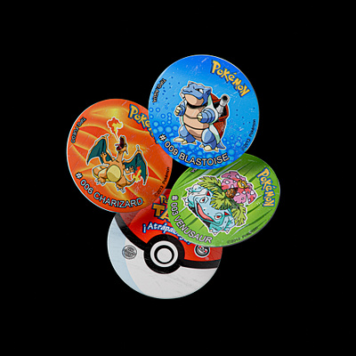 Pokemon tazos 3d blendr pokemon tazos