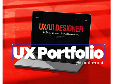 UX Portfolio animation app barath4ui design designer figma framer illustration inspiration portfolio ui ui designer user research userinterface ux ux designer uxui web web app website