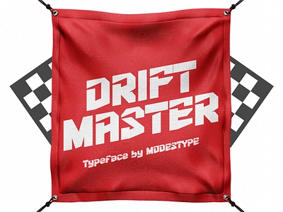 Drift Master – Gaming Font branding children display font font game gaming instagram kids movie poster typeface youtube