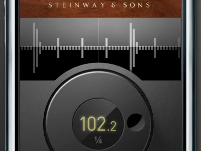 Steinway Metronome App iphone metronome