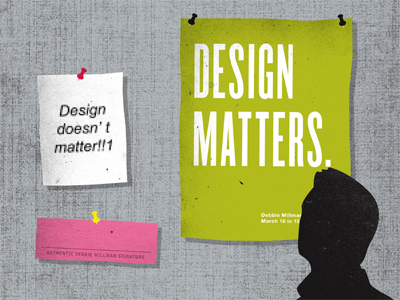 Debbie Millman Poster design matters meta posters